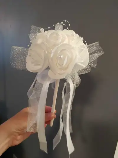 White Wedding Bouquet Brand New, View more