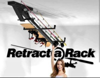 NEW! Don't Pay $283 Retail! Retract-a-Rack Ceiling Mount Storage