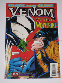 Venom Tooth and Claw#’s 1,2 & 3 Wolverine! set! comic book