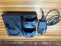 Xbox One and 2 controllers
