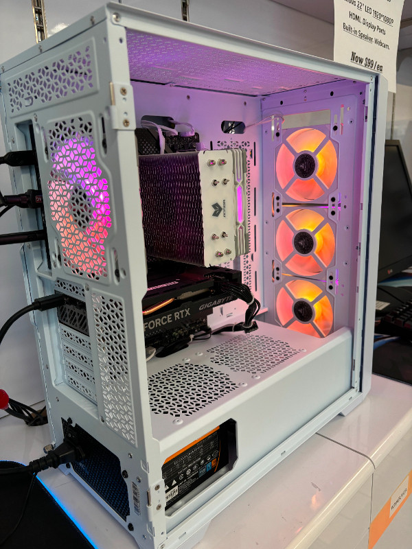 14th Gen Gaming PC Intel i5-14600KF RTX 4060 with Windows 11 OS in Desktop Computers in Saskatoon - Image 3