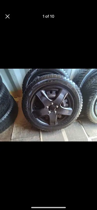 Set of 4 GT winter tires with rims (225 55 17) pattern (5×114.3) 2017 MAZDA 6