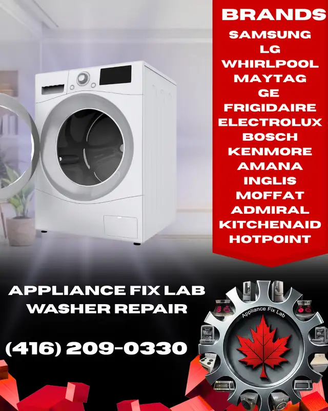 Toronto Washer Repair Service - Same Day Available628632464371211211