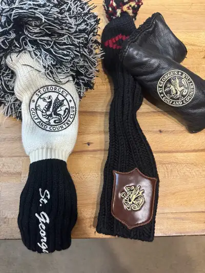 Vintage St. George’s Golf Club Headcovers , View more