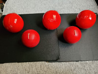 Red Ball Candles