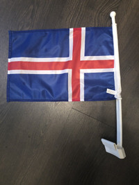 Iceland flag 11X16 inches