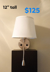 NEW Wall Sconce with Gooseneck LED Reading Lamp