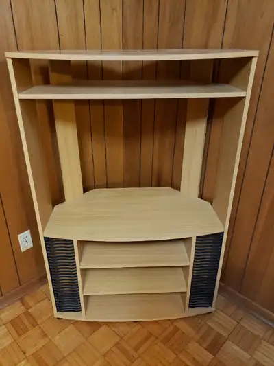 Corner Wood Entertainment Unit, View more