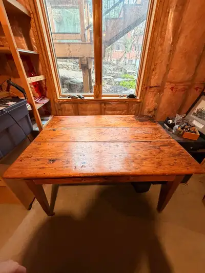 Rustic Farmhouse Table and Chairs, View more