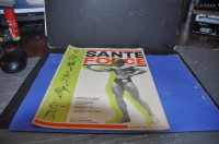 Sante & force ben weider bodybuilding vintage magazine pierre 73