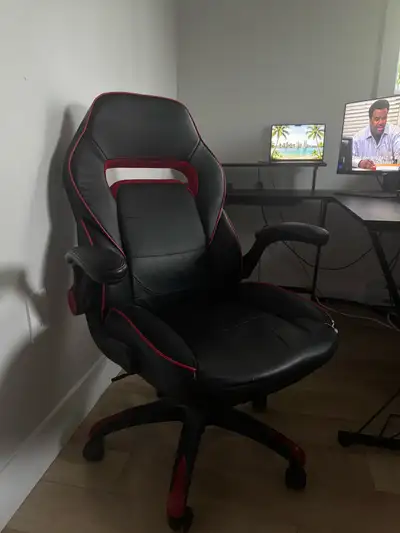 Office / Gaming Chair – Black & Red, View more