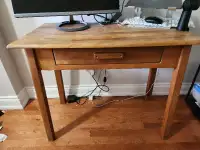 Small solid wood desk - great for home office