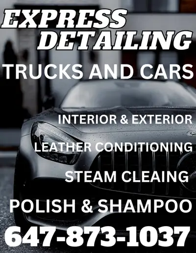 Mobile Car and Truck Detailing 647-873-1037, View more