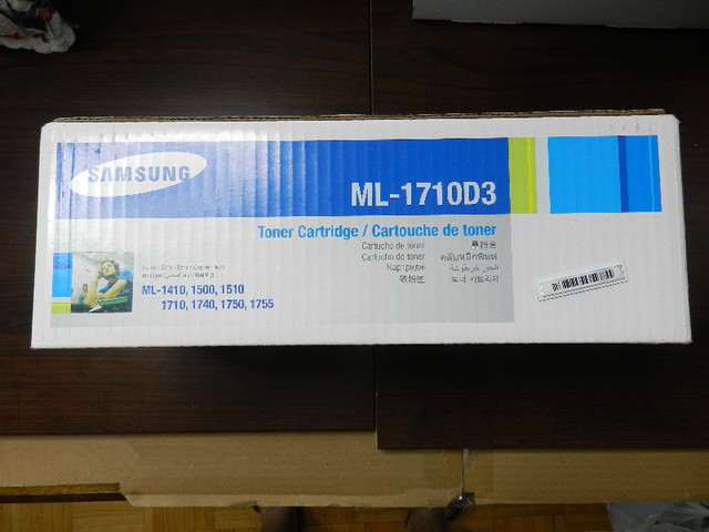 NEW - Genuine Samsung ML-1710D3 Black Toner Cartridge in Origina in Printers, Scanners & Fax in Belleville - Image 4