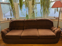 Beautiful Comfy Sklar Peplar Sofa and Armchair Set
