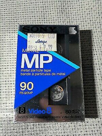 Sony Metal MP Video 8 90 Min. P6-90mp Blank (New) Tape