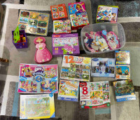Various puzzles from toddler to 99 year old