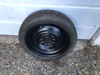 1980 Oldsmobile Cutlass spare tire (space saver} tire. Original wheel and tire never used and garage...