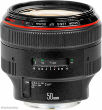Wanted: Canon EF 50mm f/1.0 L USM