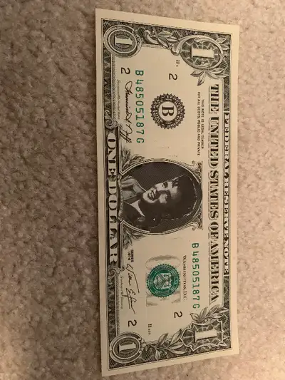 Elvis 1$ American bill, View more