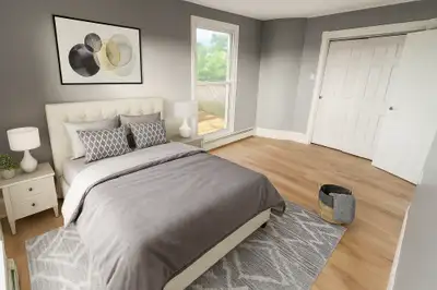 RENOVATED 2 BED 1 BATH APARTMENT - WATER/HEAT/PARKING INCLUDED