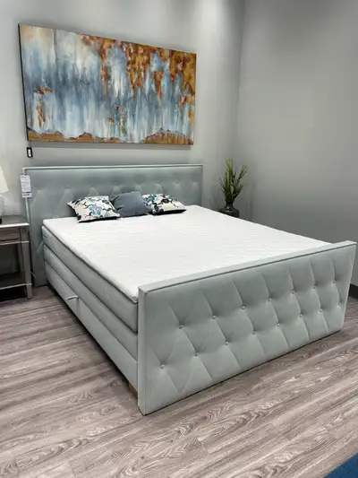 NEW - KING BED - Double Storage - Mattress Included, View more
