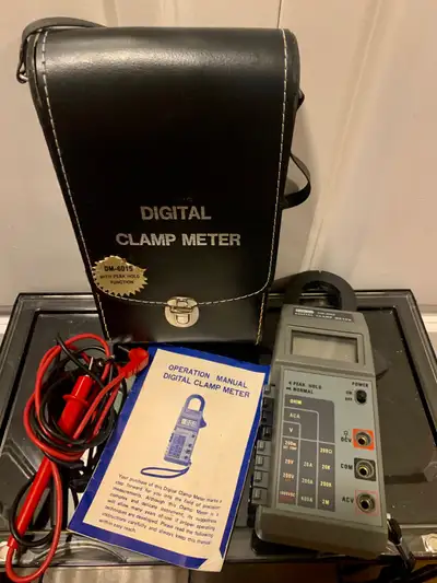 LUTRON DM - 6015 Digital Clamp Meter Testers , View more