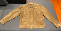 Danier Suede leather jacket Size Medium