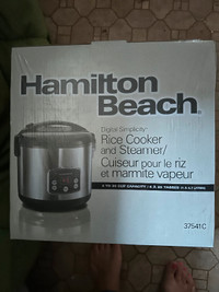 Hamilton Beach rice cooker and steamer