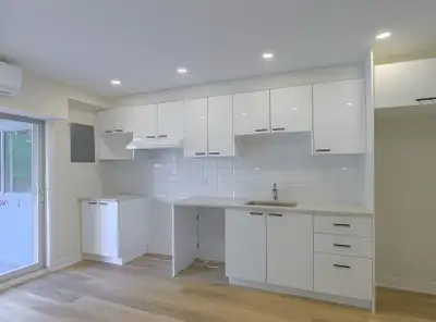 4½ (2 bedrooms with two balconies 2175 Liébert Street, Montreal (H1L 5R2) No animals Recently renova...