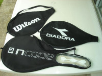1 étui pour raquette de tennis, marque Diadora 5$ ch