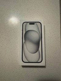 iPhone 15 Black 256gb - Brand New, never used