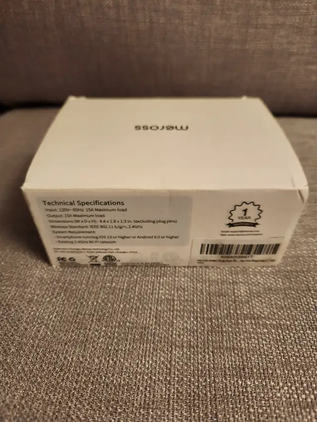 New, meross Smart WiFi Plug, 15A, Support Apple , Alexa & Google557921876250480642