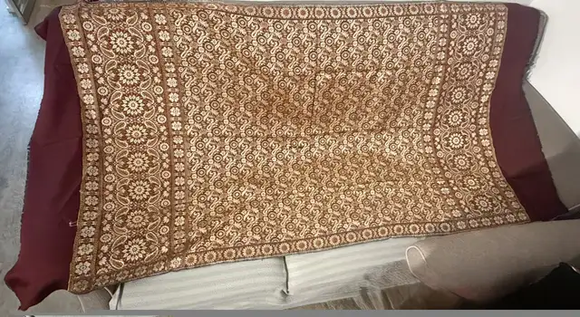 Heavy Maroon Woolen Silk Shawl in Women's - Other in Oshawa / Durham Region - Image 10