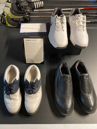 Brand New Adidas and Nike Golf Shoes