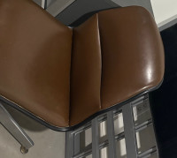 leather chair rotating 360 degree 