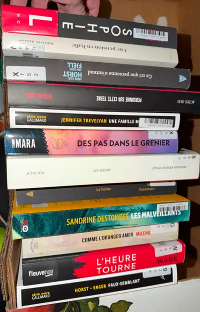  ROMANS RÉCENTS À VENDRE | 15 $ CH. OU 2 POUR 25 $ , View more