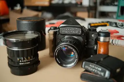 Pentax 67 MLU Bundle, View more