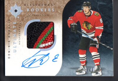 2019-20 Autographed Patch Variation Dominik Kubalik limited22/49, View more