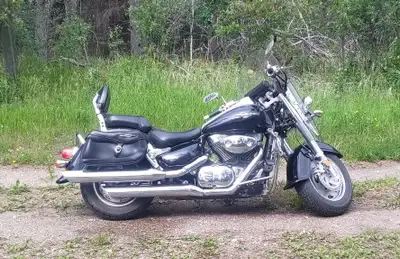 Good running bike, comes with saddlebags (mounted), trunk (not mounted, but with hardware), Kuryakyn...