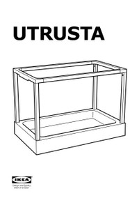 Ikea - Utrusta  - Pull-out recycling bin tray - 702.461.12