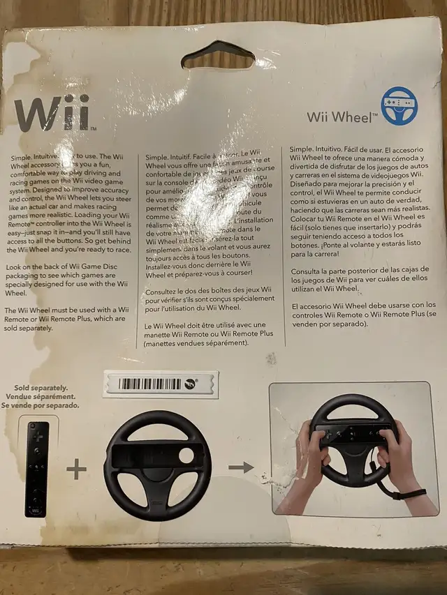 NEW Wii Wheel in Nintendo Wii in London - Image 3
