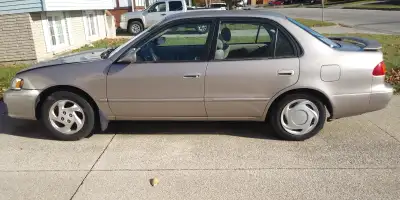 I have this Corolla parked, it needs attention, it starts with boost, is been my spare car, and it i...