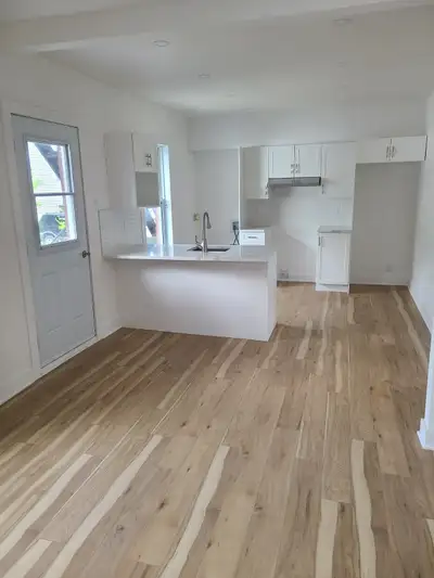 4 1/2 logement au rez-de-chaussée, avec 2 chambres à coucher, laveuse/sécheuse dans l'appartement, t...