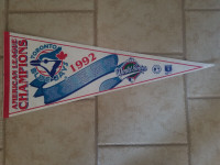 Vintage Toronto Blue Jays MLB 30" Felt Pennants