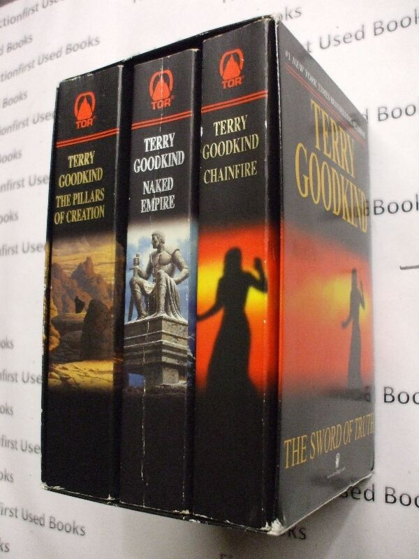 Boxed Set "The Sword of Truth" by: Terry Goodkind Books 7-9 in Fiction in Annapolis Valley