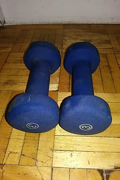dumb bell 3 lb blue, View more