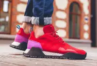 BNIB Adidas AF 1.4 Primeknit Shoes - Scarlet + Purple - BZ0614