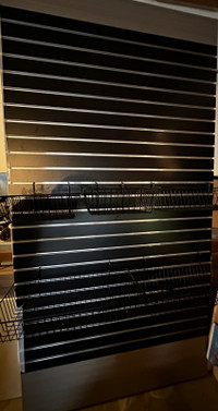 Slatwall panels