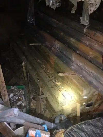 stored dry 4 x 4 x7 pressure treated lumber, View more